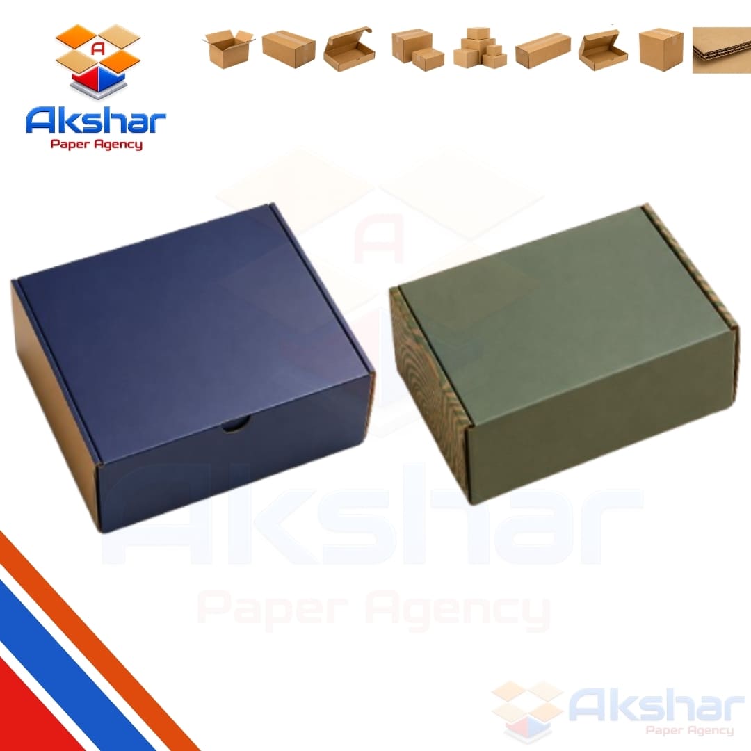 Brand Packaging Box  Manufacturer by Akshar Paper Agency