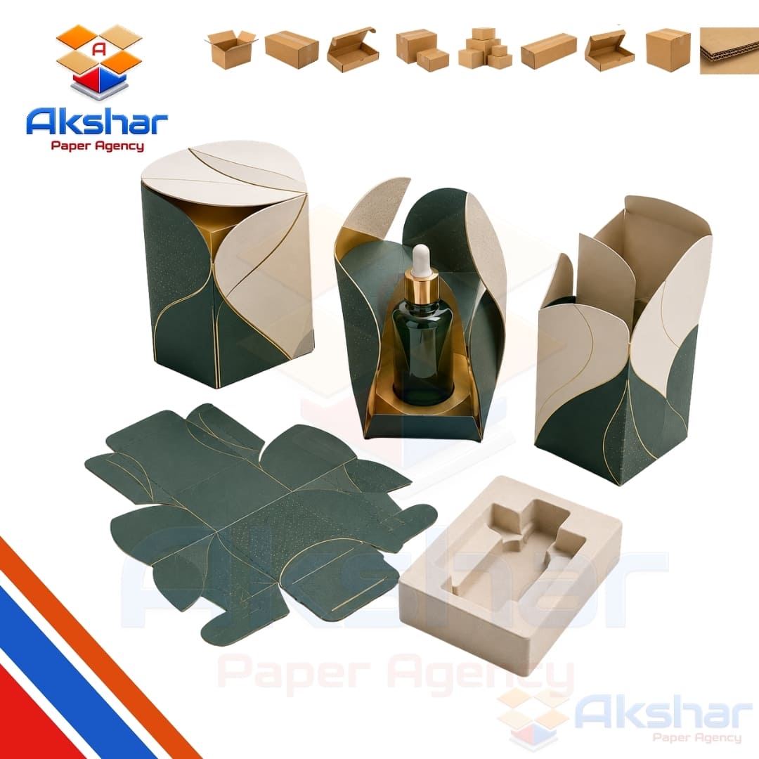Custom Die-Cut Box  Manufacturer by Akshar Paper Agency