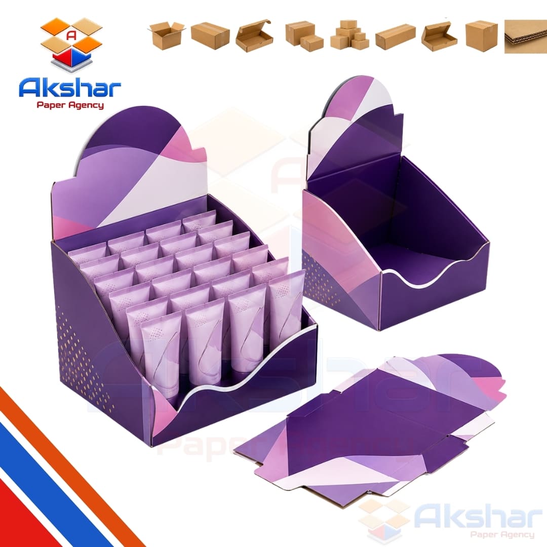 Display Die-Cut Box  Manufacturer by Akshar Paper Agency