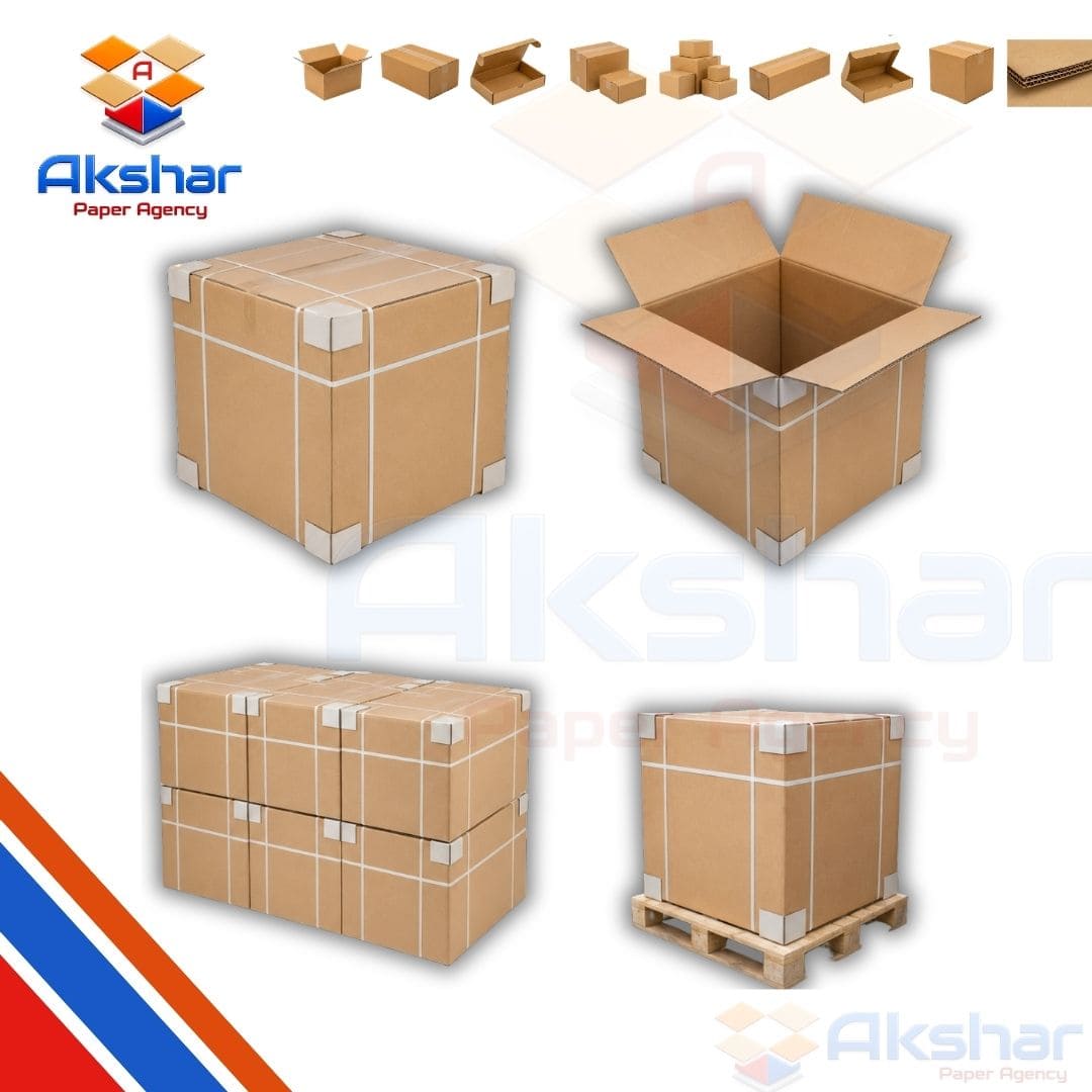 Export Packaging Box Manufacturer by Akshar Paper Agency