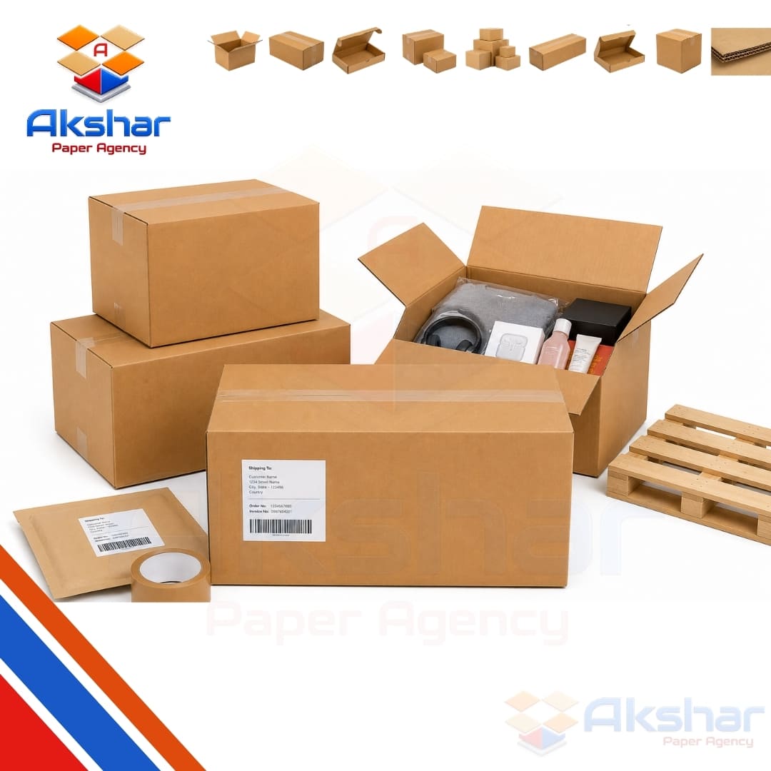 Flipkart Shipping Box  Manufacturer by Akshar Paper Agency