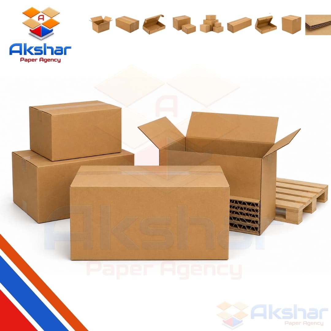 Industrial Packaging Box  Manufacturer by Akshar Paper Agency