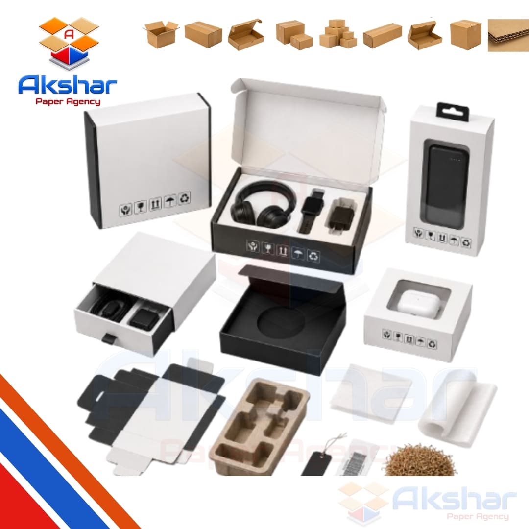 Mobile Accessories Box  Manufacturer by Akshar Paper Agency