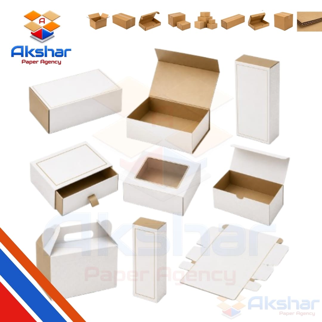 Premium Duplex Carton Manufacturer by Akshar Paper Agency