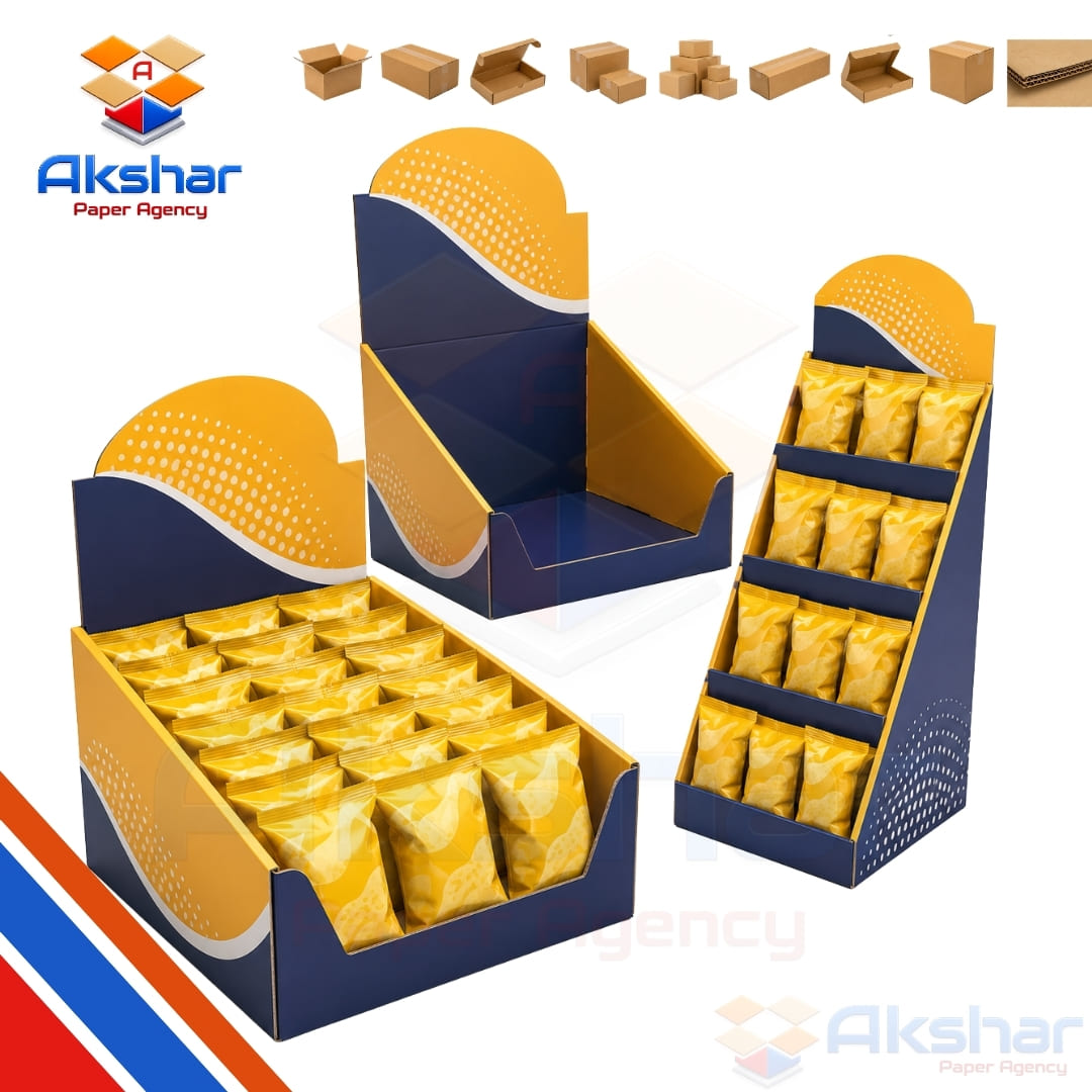Retail Display Box Manufacturer by Akshar Paper Agency