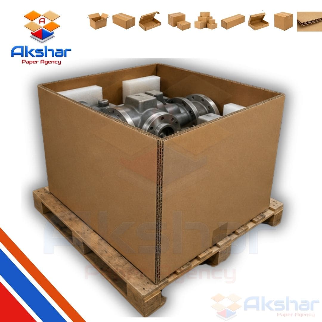 Triple Wall Corrugated Box Manufacturer by Akshar Paper Agency