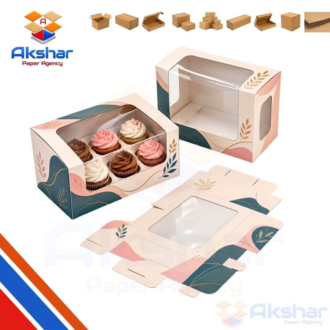 Window Die-Cut Box  Manufacturer by Akshar Paper Agency